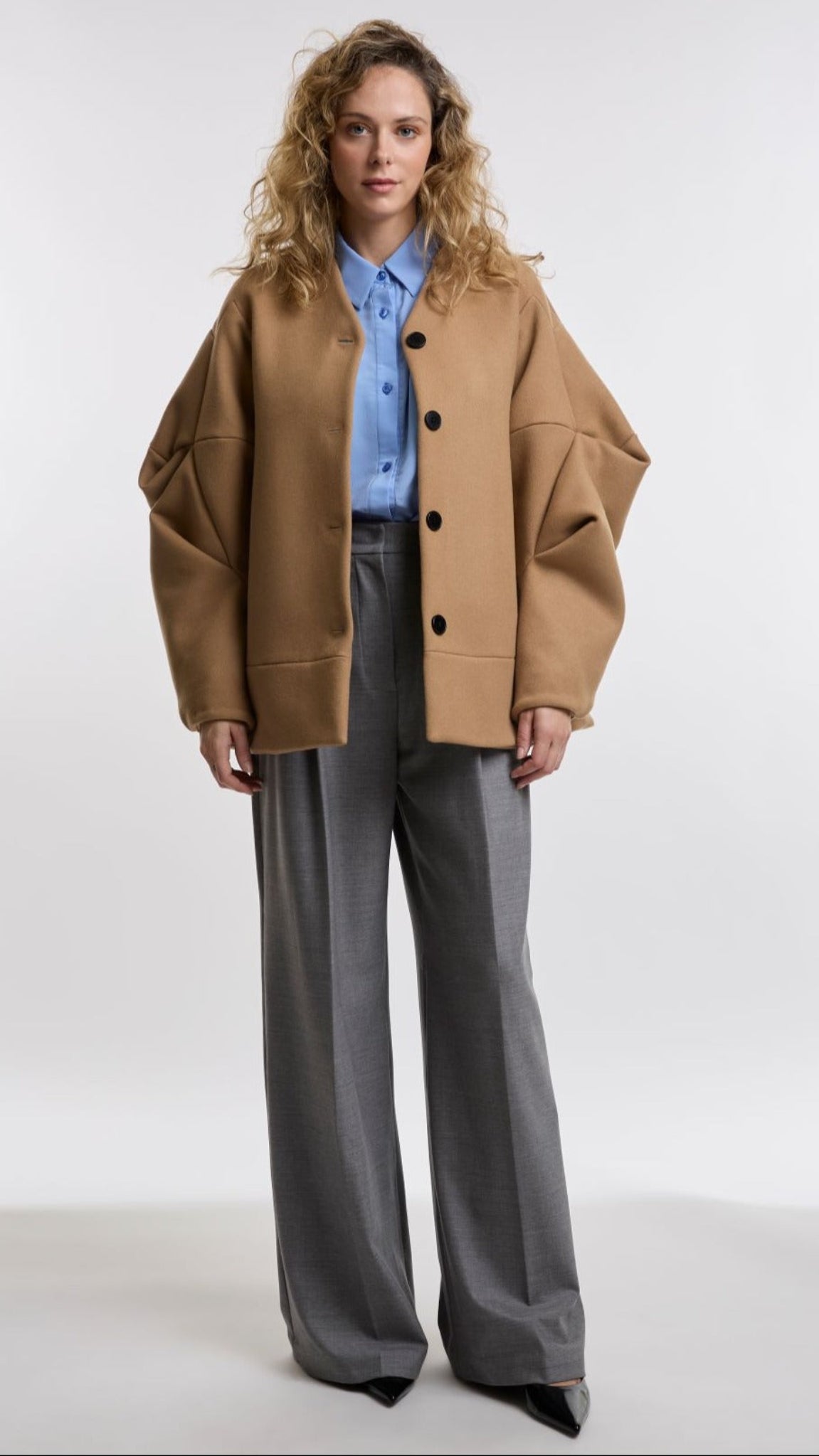 DOUBLE VIRGIN WOOL COAT