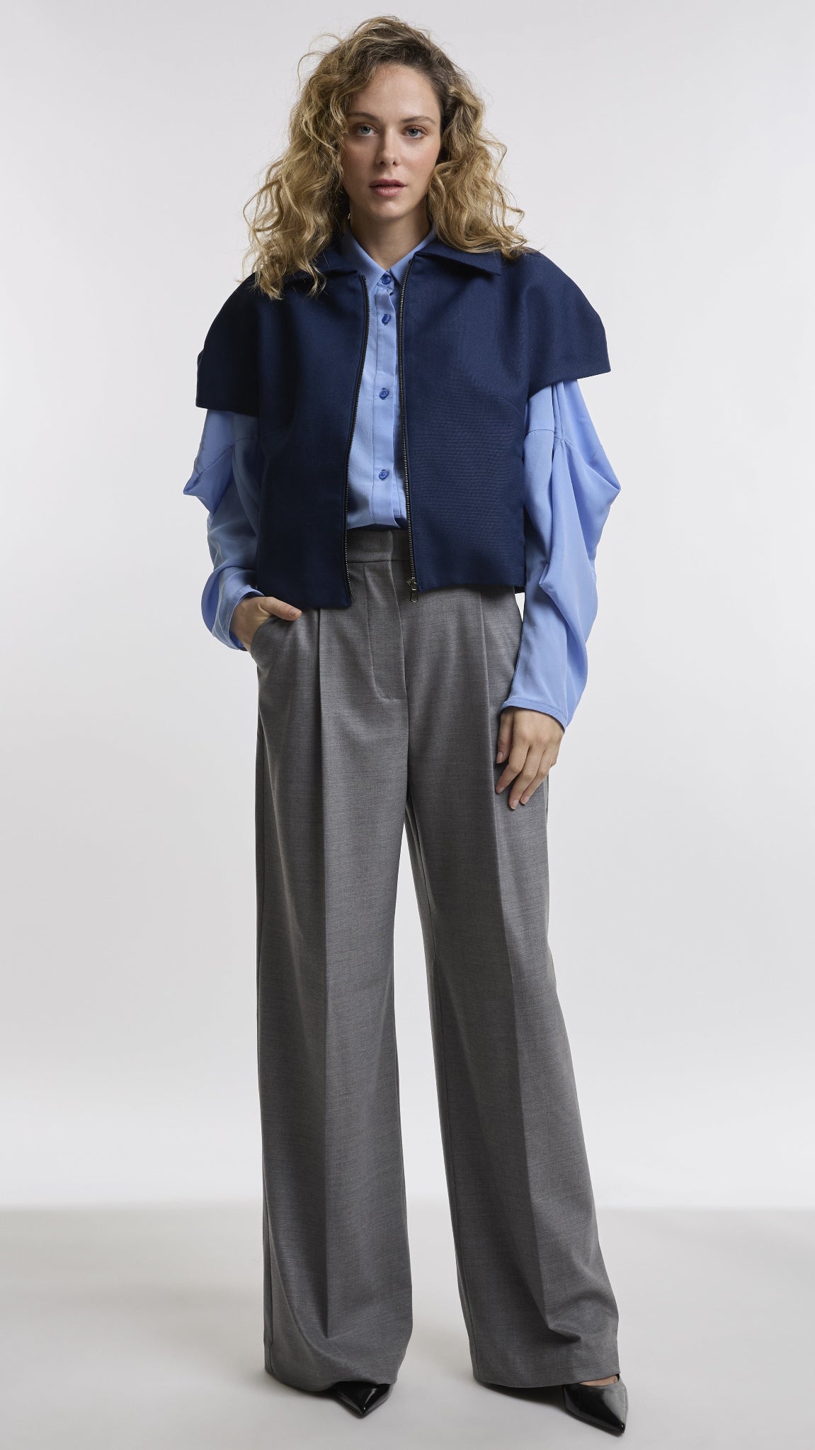 BALLOON SLEEVE JACKET