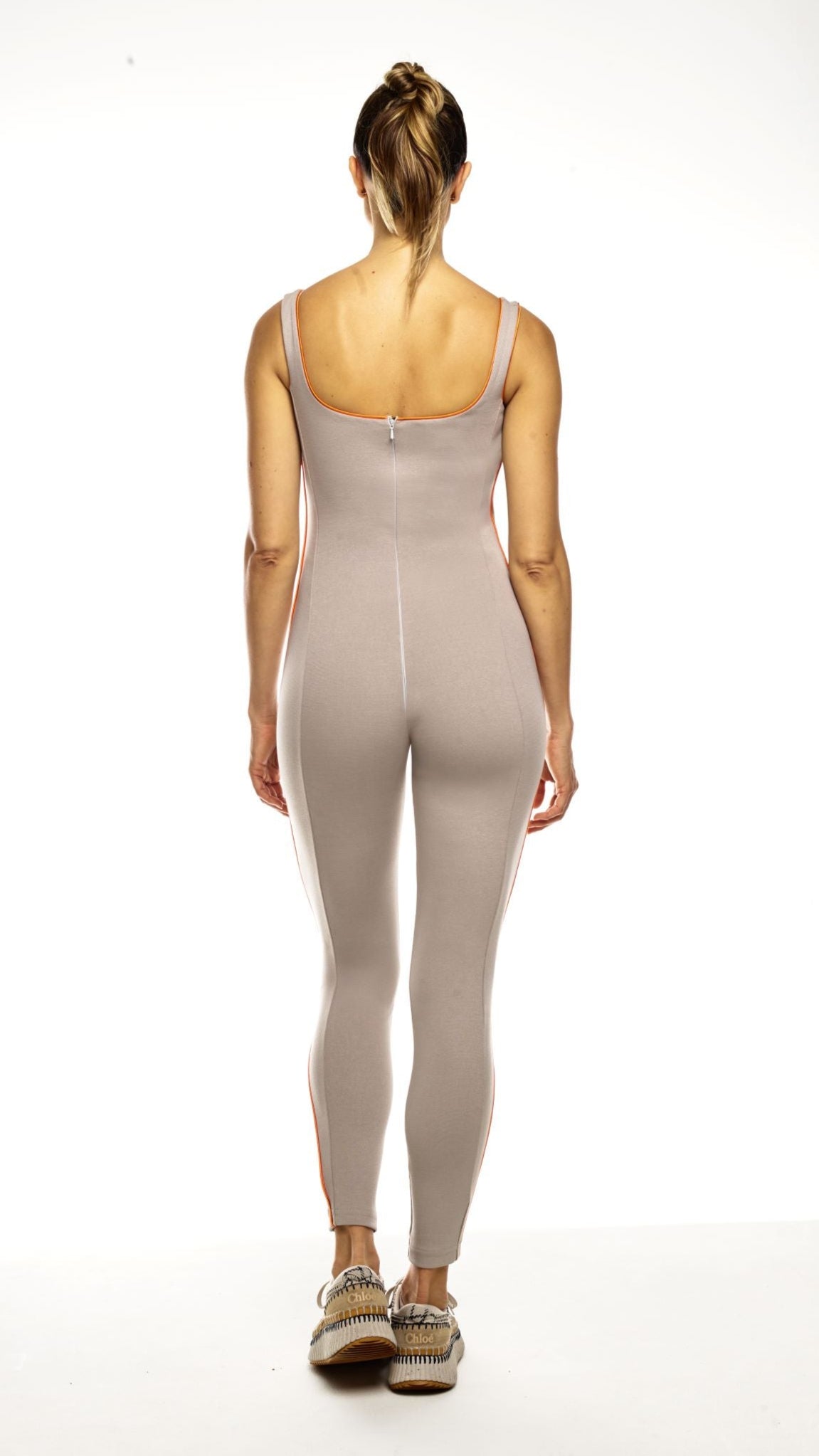 FITTED JUMPSUIT- FULL LENGTH
