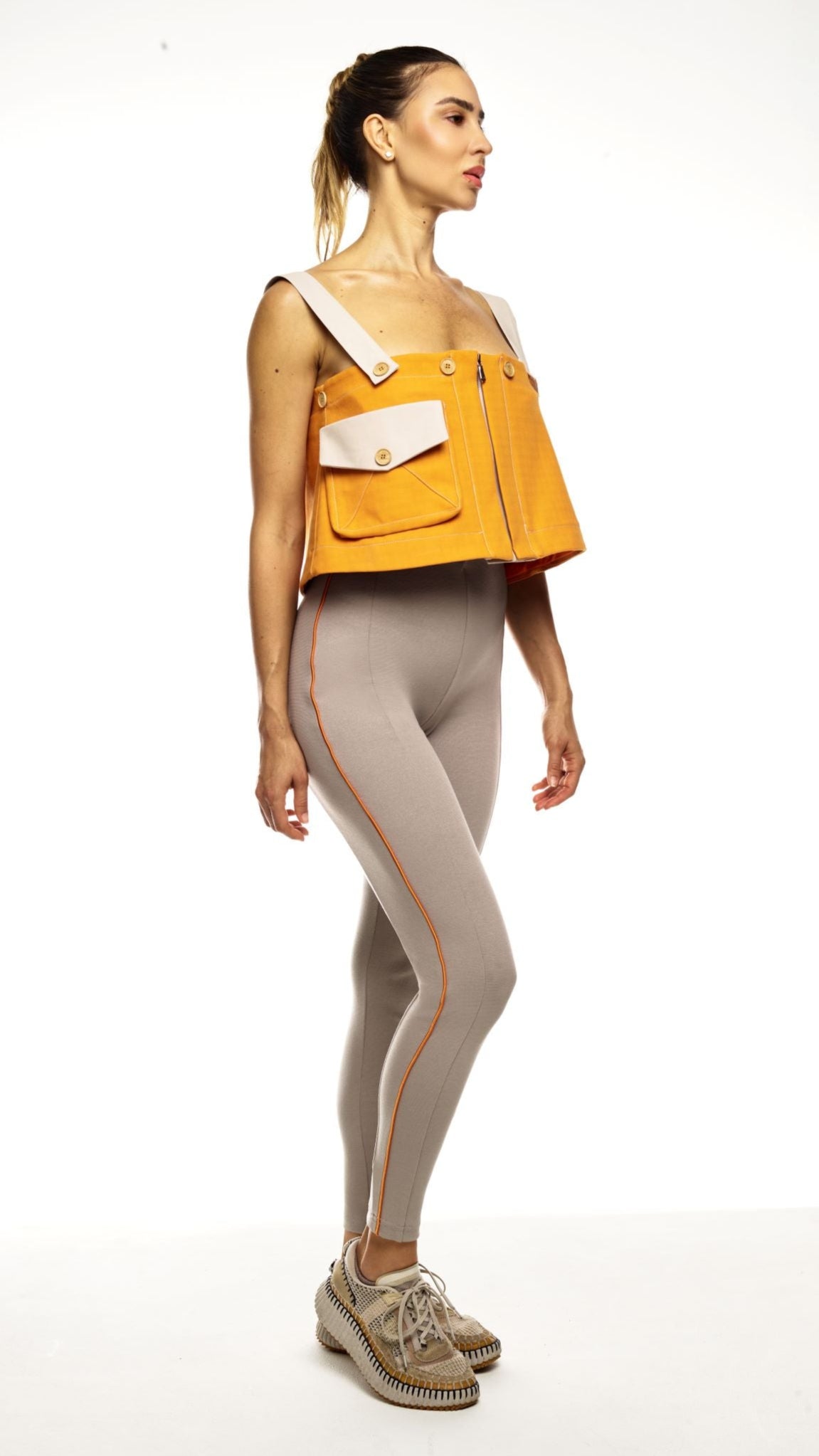 FITTED JUMPSUIT- FULL LENGTH