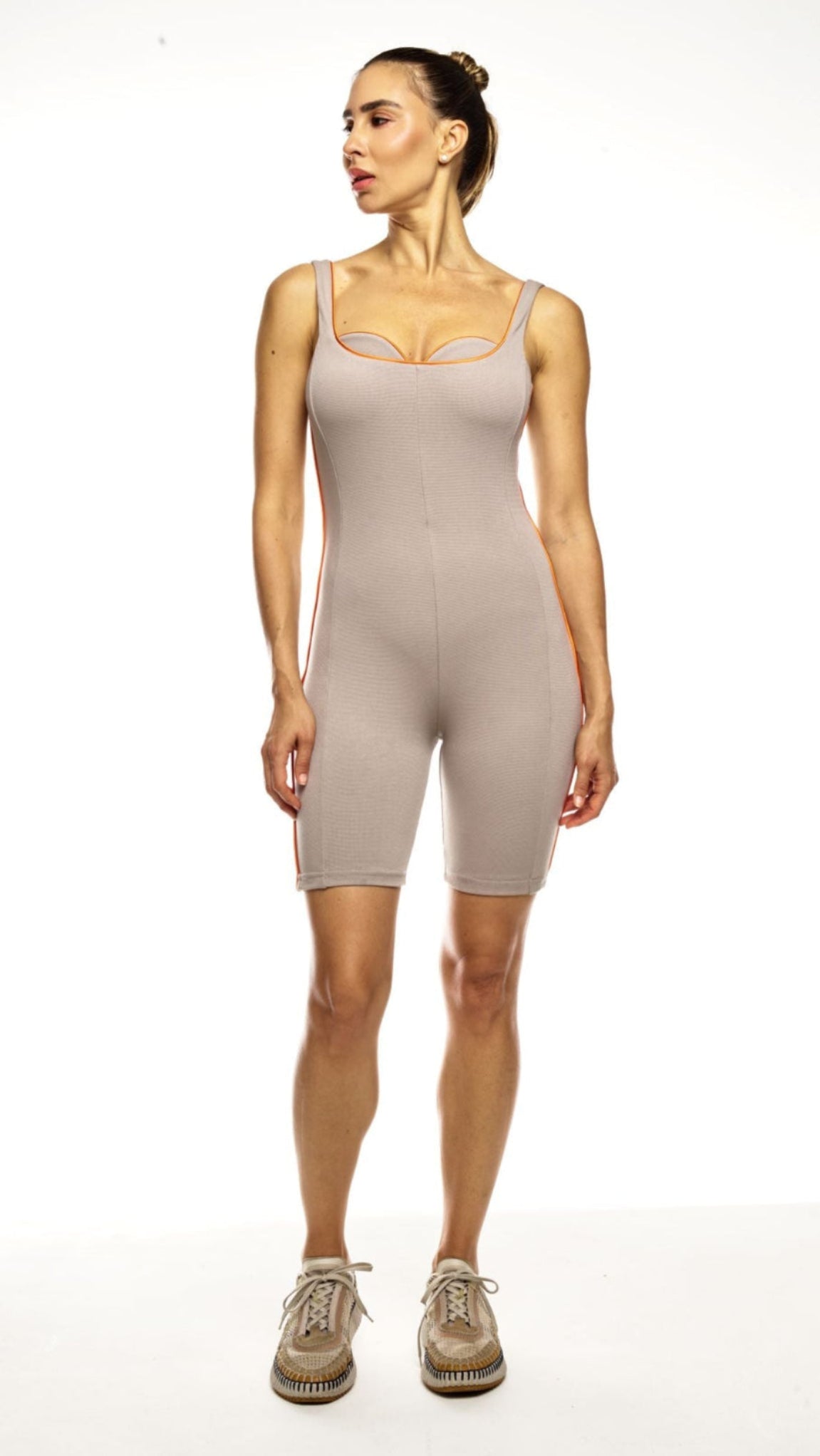 FITTED JUMPSUIT - SHORT LENGTH