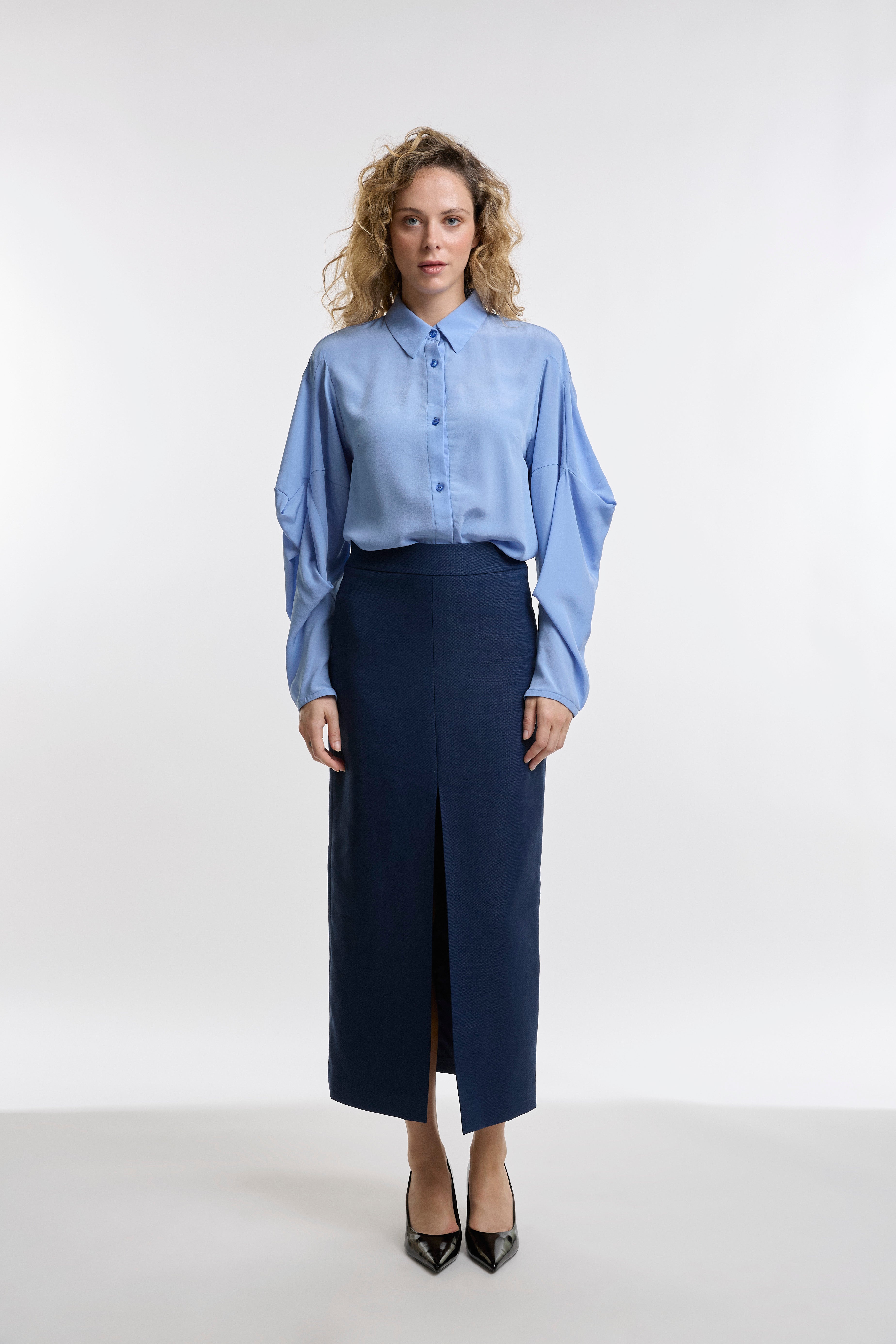 DRAPED SHIRTS