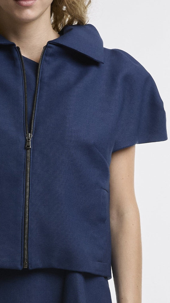 TRIUMPH JACKET NAVY