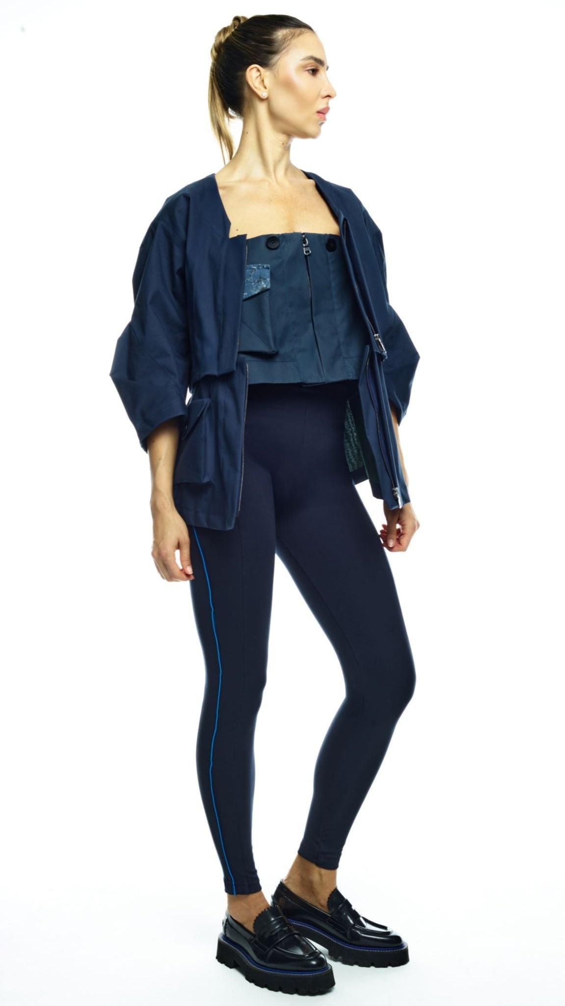 MULTIFUNCTIONAL JACKET NAVY